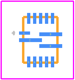 MP8867GLE-P - Monolithic Power Systems (MPS) PCB footprint - Other - Other - MP8867GLE-P-5