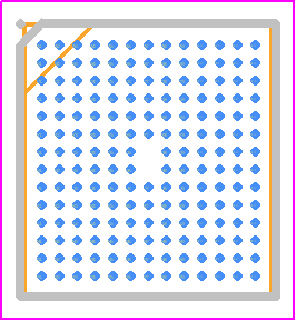 STM32F778AIY6TR - STMicroelectronics PCB footprint - BGA - BGA - WLCSP180