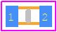 TACK104M016QTA - Kyocera AVX PCB footprint - Capacitor Chip Non-polarised - Capacitor Chip Non-polarised - SIZE CODE 0402_
