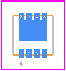 DMN3009SFG-13 - Diodes Incorporated PCB footprint - Other - Other - PowerDI3333-8_24
