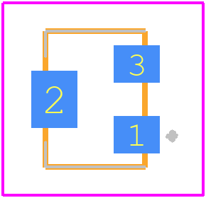 3224W-2-101E - Bourns PCB footprint - Other - Other - 3224W_FFW