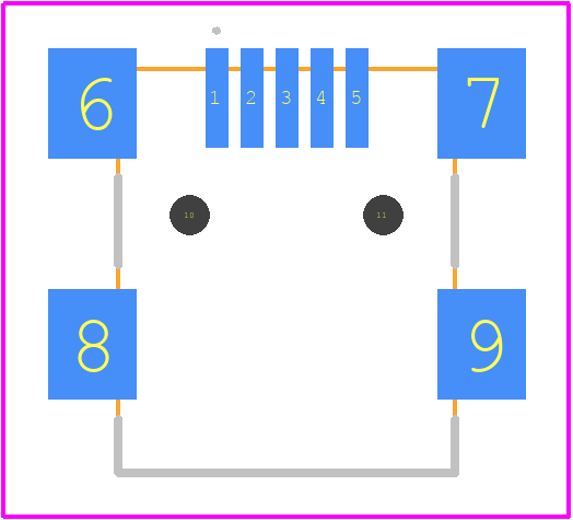 USB-M26FTR - On Shore Technology Inc. PCB footprint - Other - Other - USB-M26FTR-4