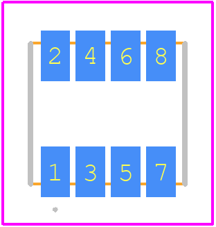 70ABJ-4-F0E - Bourns PCB footprint - Other - Other - 70ABJ-4-F0E