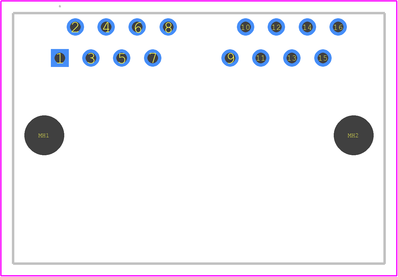 6368120-1 - TE Connectivity PCB footprint - Other - Other - 6368120-1-1