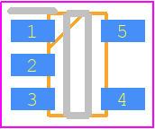 PJ3115CX - Promax Johnton PCB footprint - SOT23 (5-Pin) - SOT23 (5-Pin) - SOT-23-5L