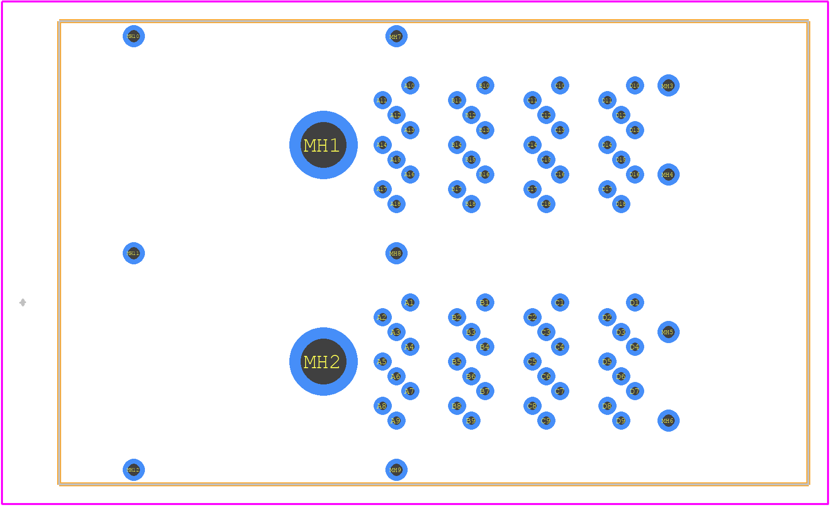 2149966-1 - TE Connectivity PCB footprint - Other - Other - 2149966-1-2