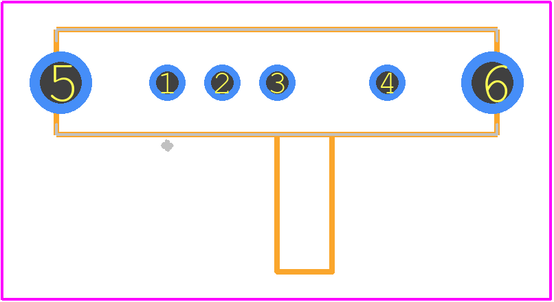 EG1313 - E-Switch PCB footprint - Other - Other - EG1313-2