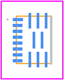MP8763DGL - Monolithic Power Systems (MPS) PCB footprint - Other - Other - QFN3x4-16