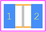 0805AS-1R0J-08 - Fastron PCB footprint - Inductors Chip - Inductors Chip - 0805AS-1R0J-08