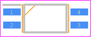 PS2805-1-F3-A - CEL PCB footprint - Small Outline Packages - Small Outline Packages - 4-pin SOP