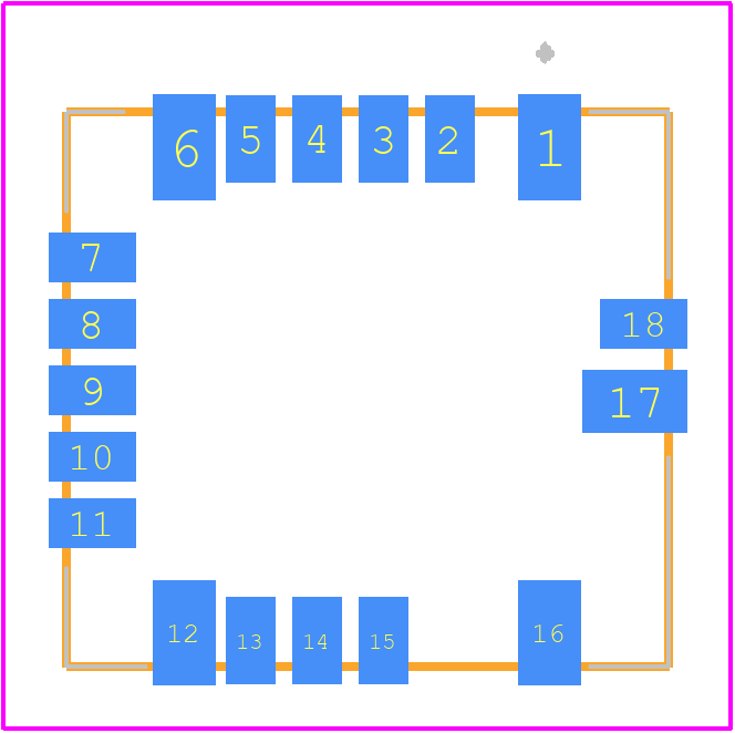 ZM5202AH-CME3R - Silicon Labs PCB footprint - Other - Other - ZM5202AH