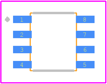 IX4340NTR - LITTELFUSE PCB footprint - Other - Other - 8-Pin SOIC (N-PACKAGE)