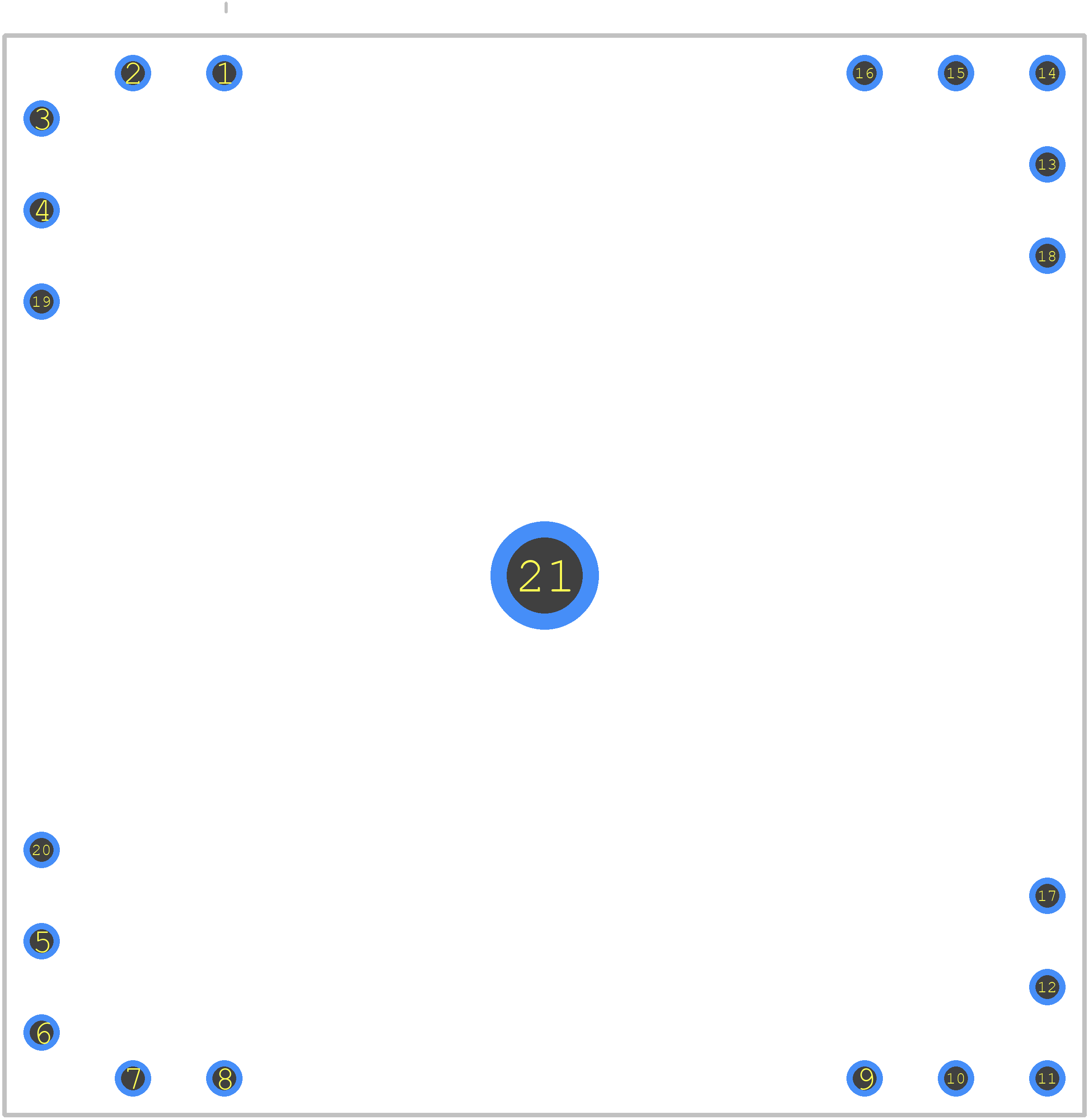 70053K - talema PCB footprint - Other - Other - 70053K