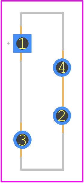 MS13 - Apem PCB footprint - Other - Other - MS13-4