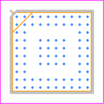 LIA-MD6000-6JMG80E - Lattice Semiconductor PCB footprint - BGA - BGA - ctfbga 80 lead