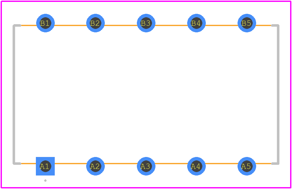 70ADH-5-FL0 - Bourns PCB footprint - Other - Other - 70ADH-5-FL0-1