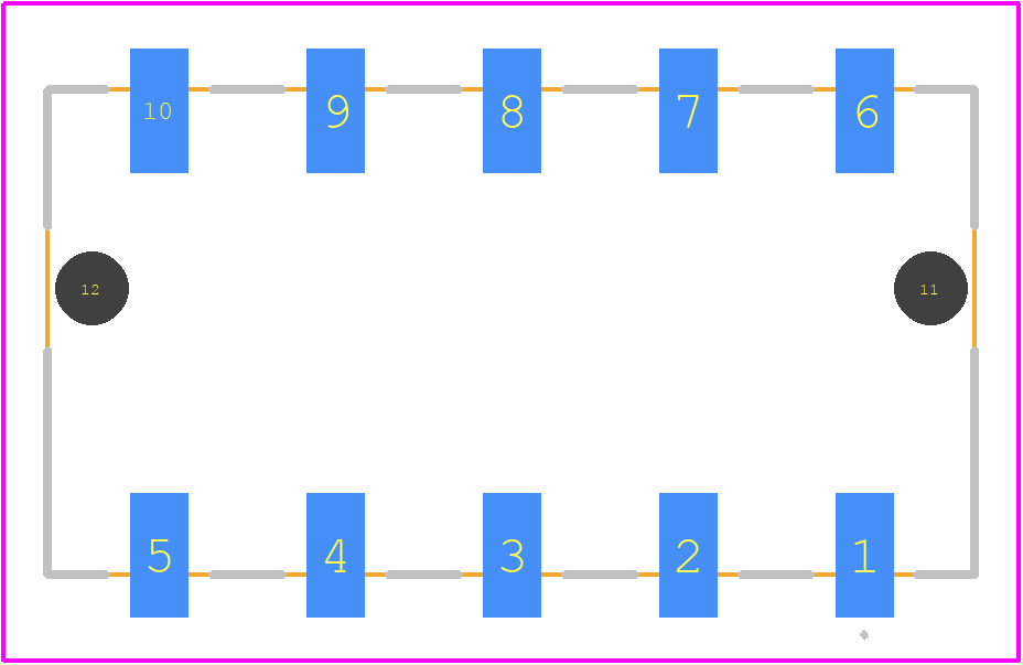 70ADJ-5-FL1 - Bourns PCB footprint - Other - Other - 70ADJ-5-FL1-3