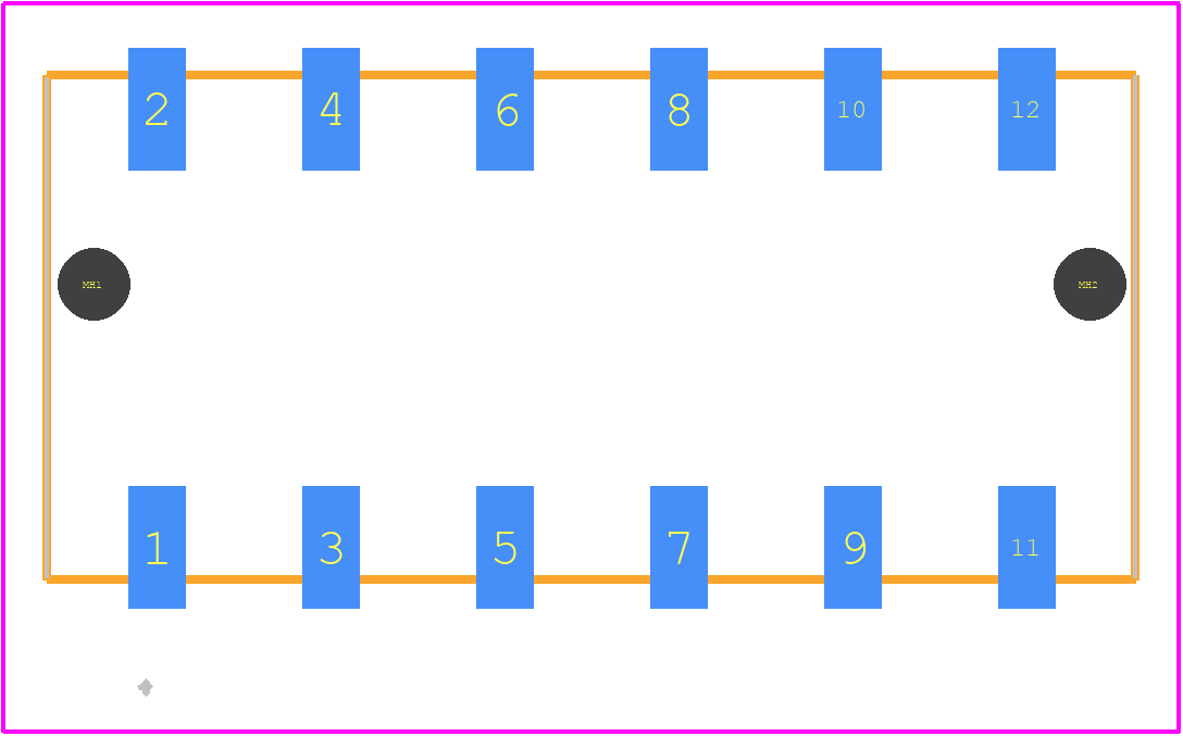 70ADJ-6-FL1G - Bourns PCB footprint - Other - Other - 70ADJ-6-FL1G-1