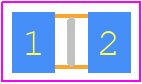 RGT2012P-275-B-T5 - Susumu PCB footprint - Resistor Chip - Resistor Chip - RGT2012 (0805)