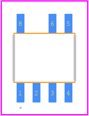 NCP12400BAHBB0DR2G - onsemi PCB footprint - Other - Other - SOIC−7 CASE 751U ISSUE E_2024-1