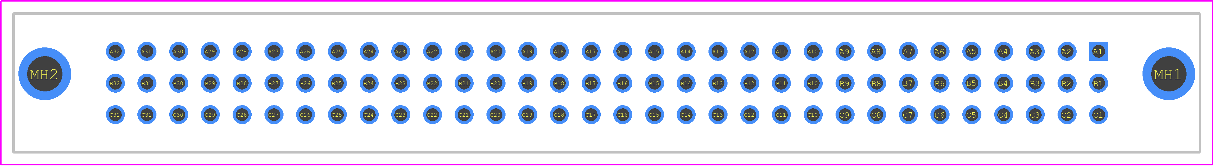 09791966902 - HARTING PCB footprint - Other - Other - 09791966903-2