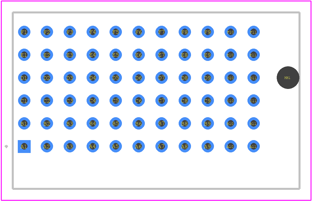 17030661001 - HARTING PCB footprint - Other - Other - 17030661001-1