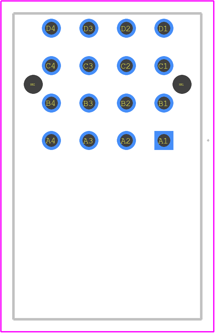 17610042104 - HARTING PCB footprint - Other - Other - 17610042104-3
