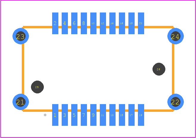15030202401000 - HARTING PCB footprint - Other - Other - 15030202401000
