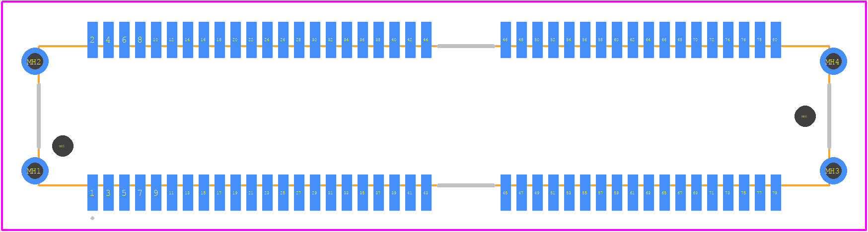 15040802401000 - HARTING PCB footprint - Other - Other - 15040802401000-2