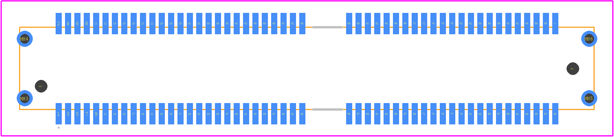 15041002401000 - HARTING PCB footprint - Other - Other - 15041002401000-1