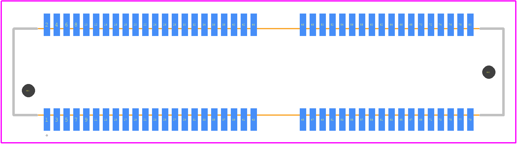 15040802001000 - HARTING PCB footprint - Other - Other - 15040802001000-3