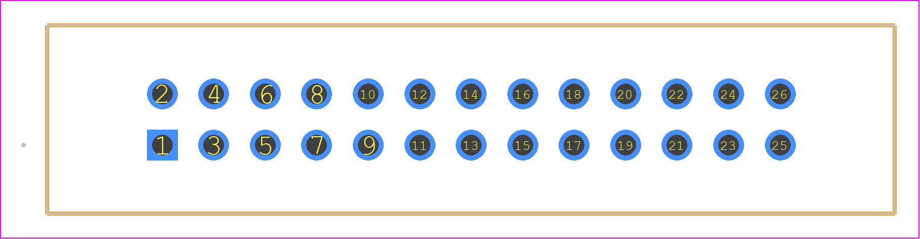 09195265324 - HARTING PCB footprint - Other - Other - 09195265324
