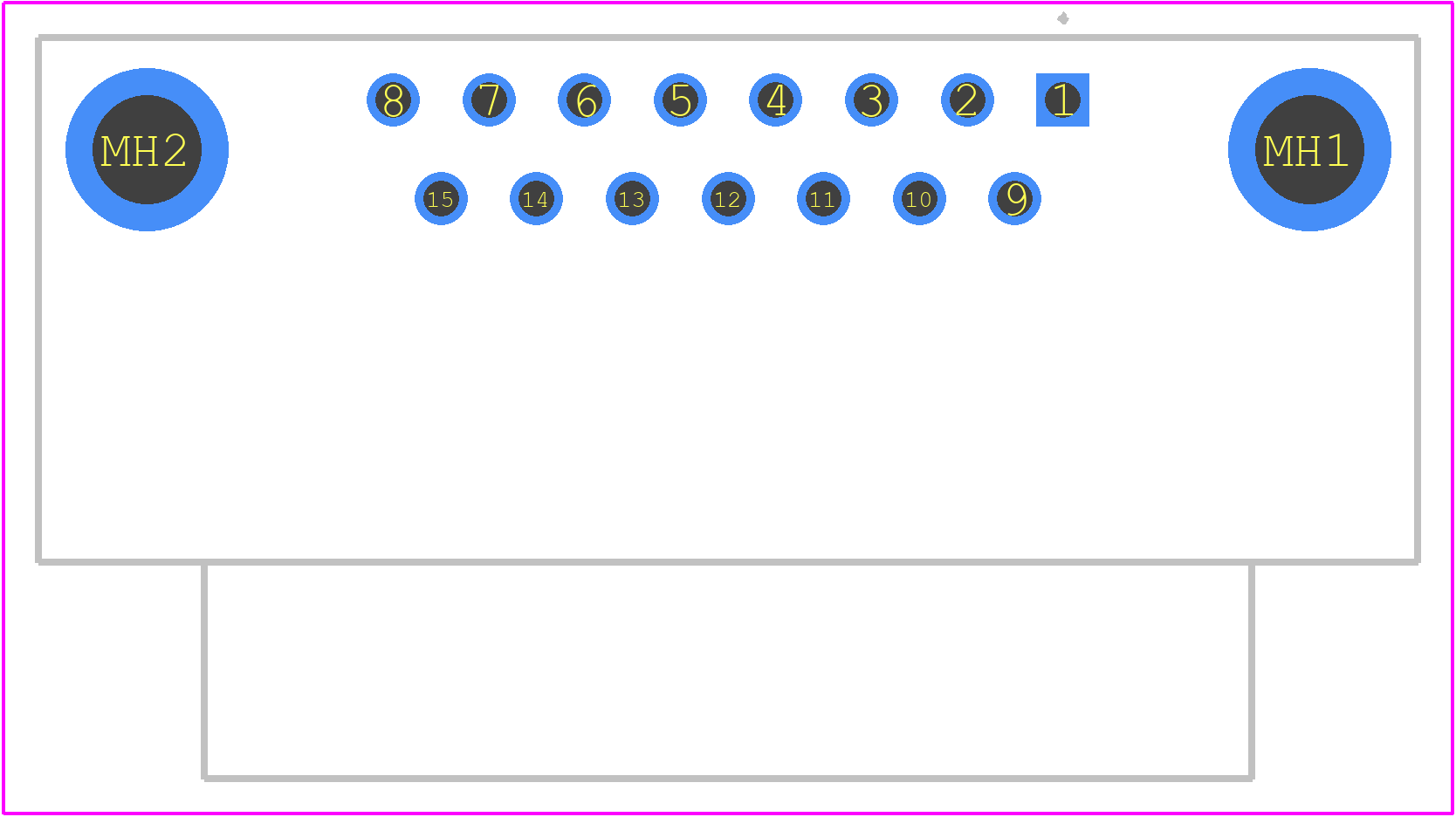 09662137600 - HARTING PCB footprint - Other - Other - 09662137600