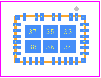 LT8650SHV-1#PBF - Analog Devices PCB footprint - Other - Other - 32(28)-Lead (6mm × 4mm × 0.94mm) (Reference LTC DWG # 05-08-1665 Rev C)