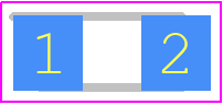 APTD3216LVBC/D - Kingbright PCB footprint - LED Moulded - LED Moulded - APTD3216LVBC/D