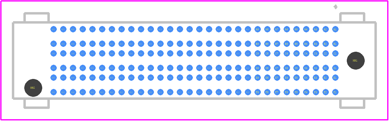 SEAM8-30-S05.0-S-06-2 - SAMTEC PCB footprint - Other - Other - SEAM8-30-S05.0-S-06-2-2