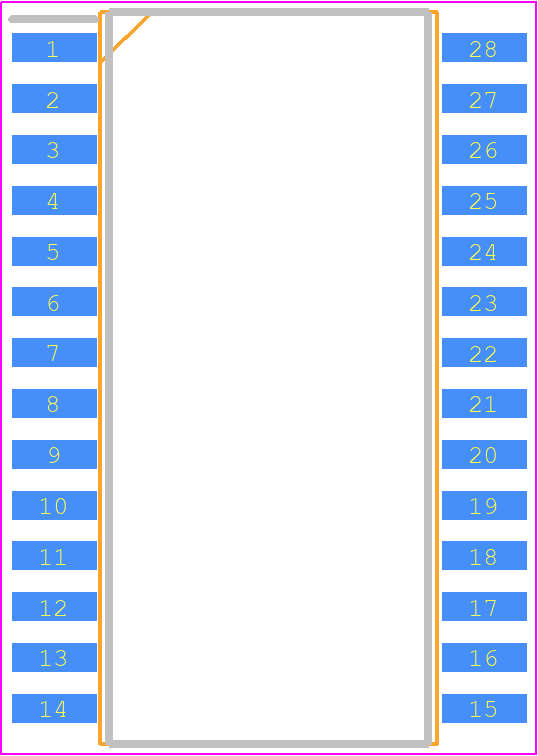 SM5843AS1 - NPC PCB footprint - Small Outline Packages - Small Outline Packages - SM5843AS1