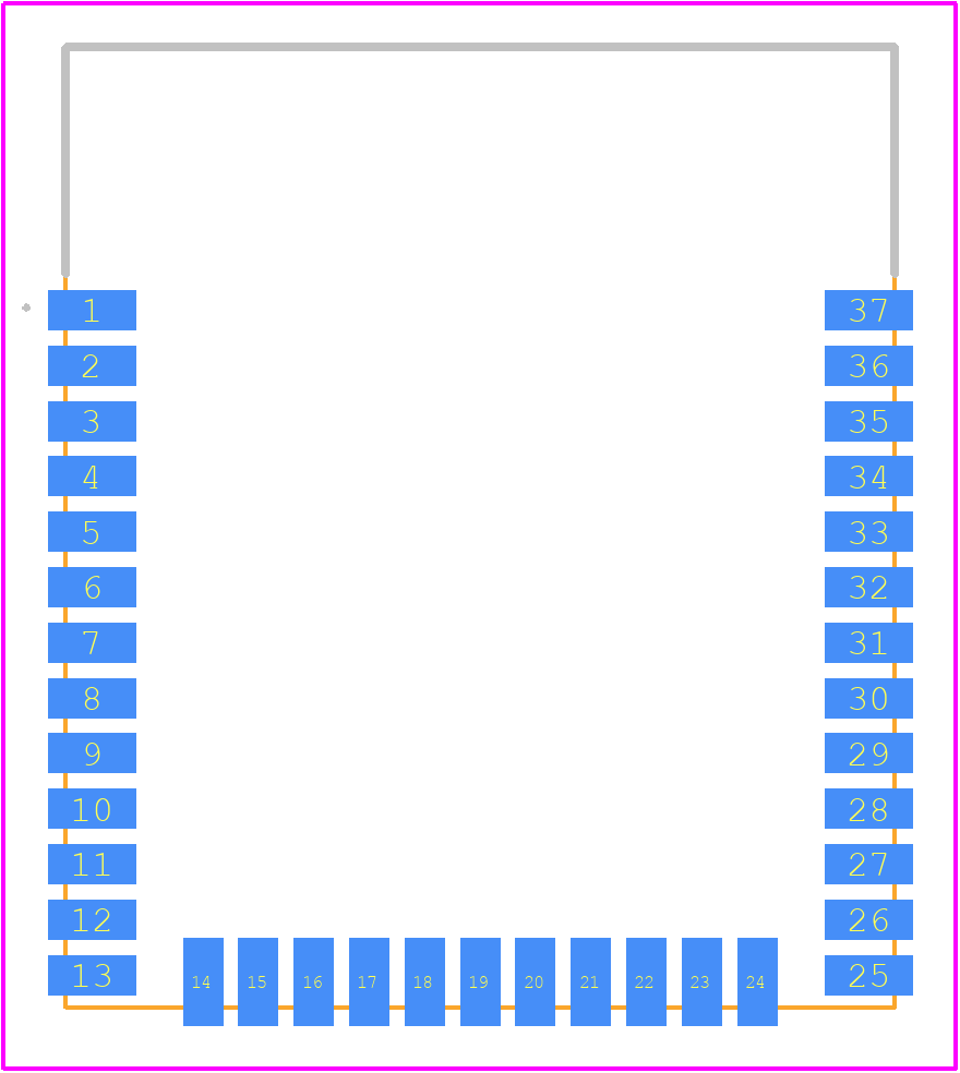 CMWC1ZZABR-107 - Murata Electronics PCB footprint - Other - Other - CMWC1ZZABR-107-4
