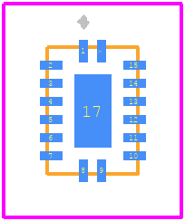 SN74AXC4T245BQBR - Texas Instruments PCB footprint - Other - Other - BQB_0.8H