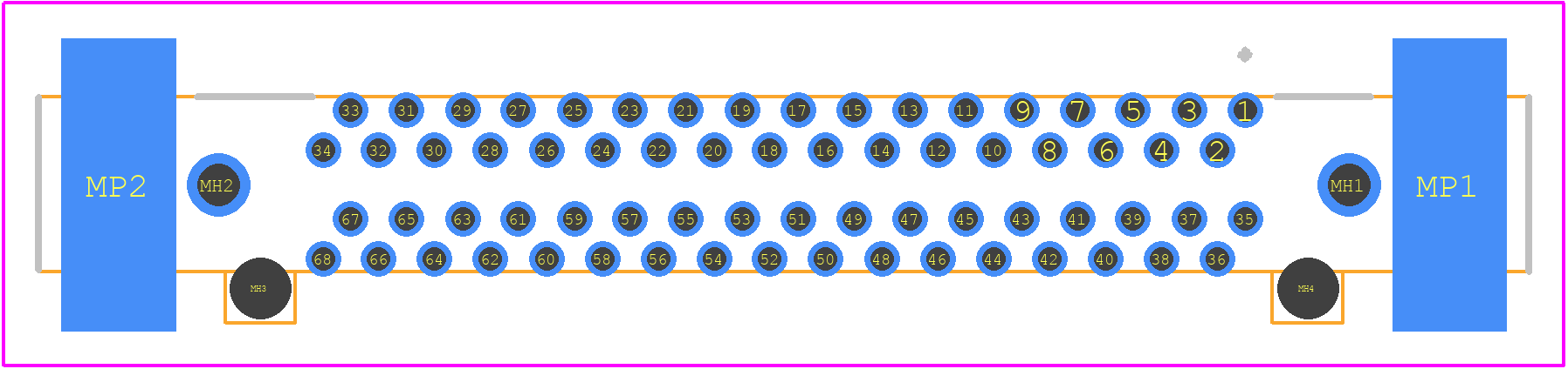 785753-01 - NI PCB footprint - Other - Other - 785753-01-2