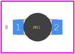SML-811VT(C) - ROHM Semiconductor PCB footprint - Other - Other - SML-811VT(C)-2