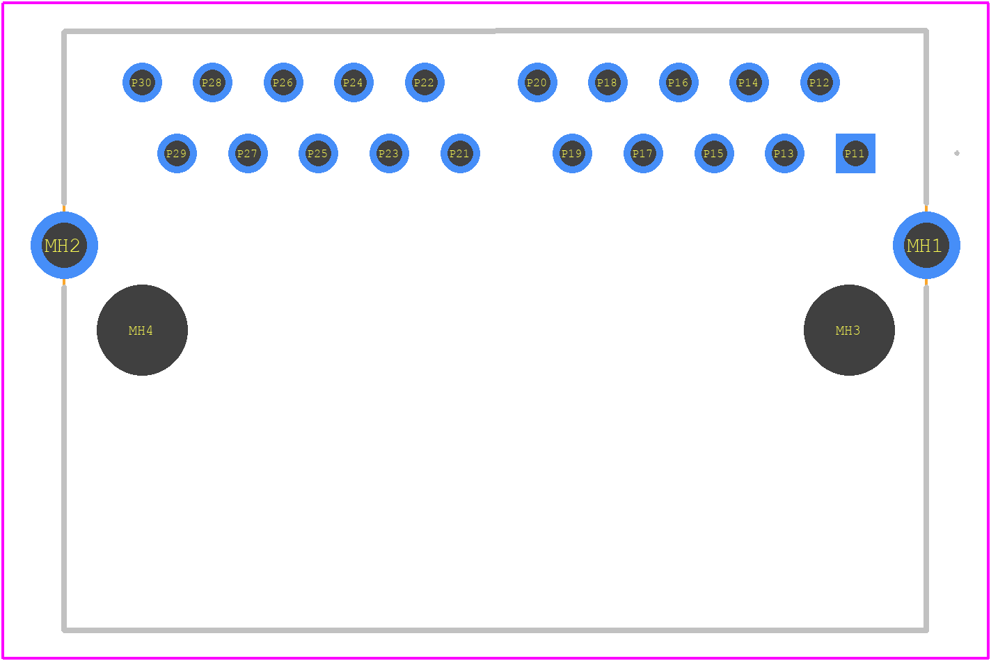 2301996-3 - TE Connectivity PCB footprint - Other - Other - 2301996-3-1