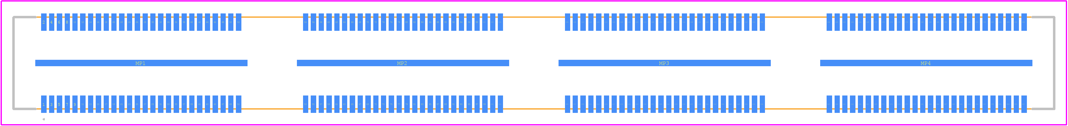 QMS-104-05.75-L-D - SAMTEC PCB footprint - Other - Other - QMS-104-05.75-L-D-1