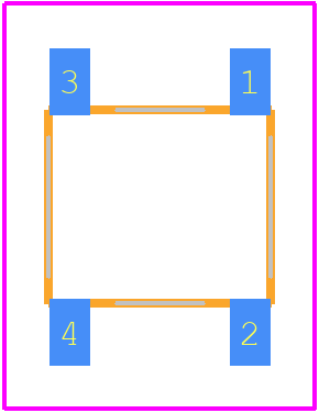 RABF24-13 - Diodes Incorporated PCB footprint - Other - Other - RABF24-13-4