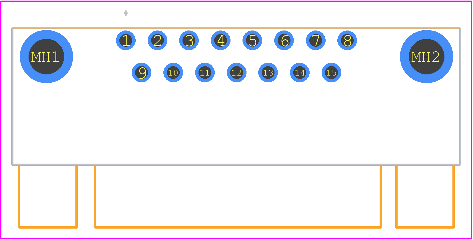 09682537613 - HARTING PCB footprint - Other - Other - 09682537613-1