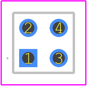 826925-2 - TE Connectivity PCB footprint - Other - Other - 826925-2-4