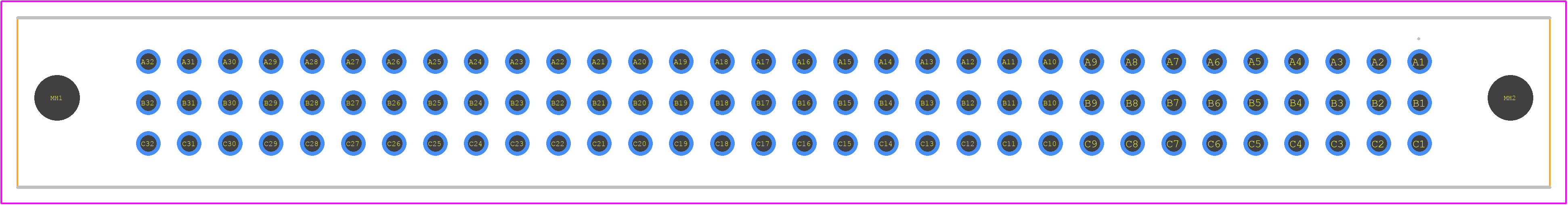09032967850 - HARTING PCB footprint - Other - Other - 09032967850-10