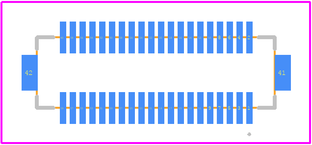 DF12NB(3.0)-40DS-0.5V(51) - Hirose PCB footprint - Other - Other - DF12NB(3.0)-40DS-0.5V(51)-3