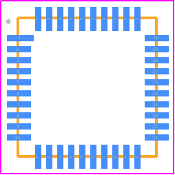 DW3210TR13 - Qorvo PCB footprint - Other - Other - QFN40