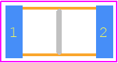 C3216C0G1H562K060AA - TDK PCB footprint - Capacitor Chip Non-polarised - Capacitor Chip Non-polarised - C3216 (060 thickness)